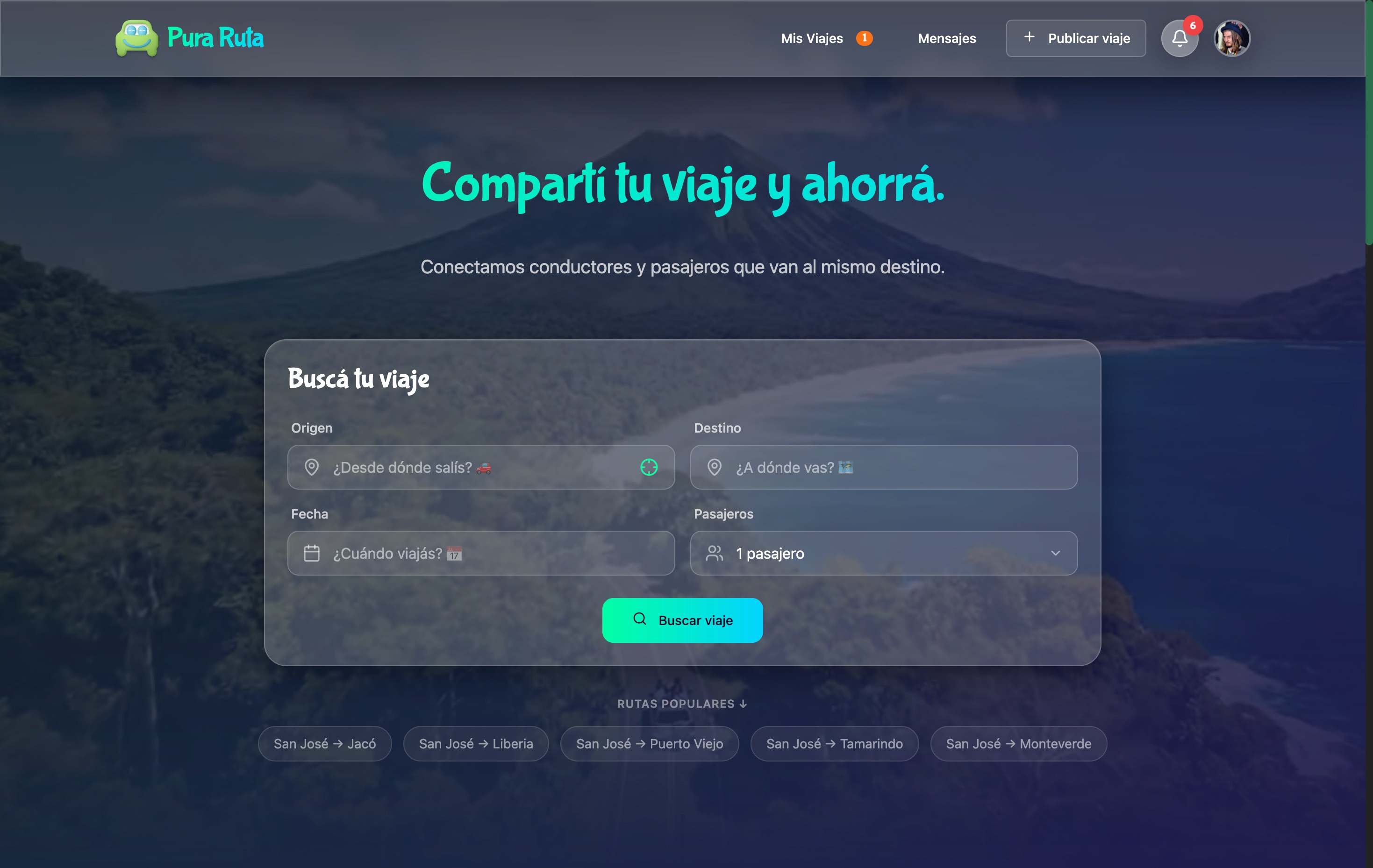 Pantalla principal escritorio